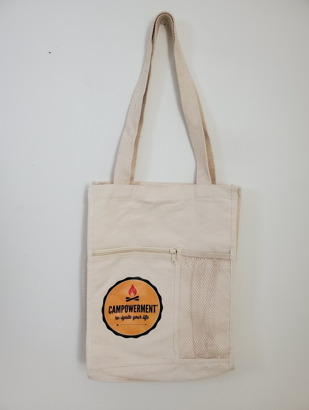"Campowerment" Canvas Tote Bag